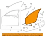 Toyota Oem 14-25 IS200T Front Door Components-surround W'strip 6786253051. Fixed Price $267.45.