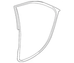 Genuine Gm Rear Passenger Side Door Weatherstrip 84188474. Fixed Price $98.12.