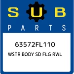 Subaru Wstr Body Sd Flg Rwl 63572FL110, New Genuine Oem Part. Fixed Price $60.77.
