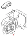 Genuine Outer Door Seal Self-adhesive Right Audi Q7 4L0839912. Fixed Price $276.86.