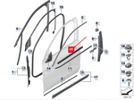 New Bmw X2 F39 Front Left Inside Door Channel Sealing 51337349639 No Duties. Fixed Price $84.12.