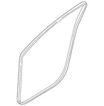 Genuine Mazda Weather-strip On Body KB7W-68-911C. Fixed Price $39.37.