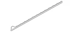 Genuine Volkswagen Lower Weather-strip 561-837-652-C. Fixed Price $124.25.