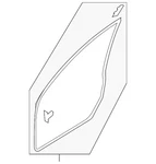 Genuine Mazda Surround Weather-strip BBM4-58-760D. Fixed Price $46.75.