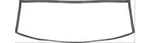 Oer K4035 62-67 Nova Sport Coupe Windshield Weatherstrip. Fixed Price $64.99.