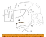 Toyota Oem 18-22 C-hr Rear Door Exterior Trim-lower Molding Seal 75797F4010. Fixed Price $15.36.