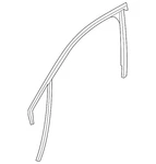 Genuine Audi 2016-2018 A6 Quattro S6 Window Channel 4G0-837-431-B. Fixed Price $750.99.