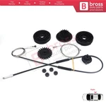 Right Sliding Door Guide Rail Repair Set For Mercedes Vito Viano W639 W447. Fixed Price $57.60.
