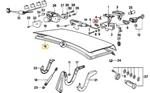 Trunk Lid Gasket For Bmw E-32. Fixed Price $299.95.