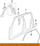 Gm Oem 07-14 Avalanche Pillars, Rocker Floor Uniside-drip W'strip 20789463. Fixed Price $230.89.