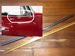 1948 - 1951 Jeep Willys Overland Door Trim Molding Beltline Rh. Fixed Price $49.95.