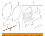 Gm Oem 13-19 Xts Front Door Components-lower W'strip 20864652. Fixed Price $29.19.