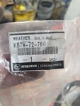 Genuine Mazda Door Weather-strip KB7W-72-760. Fixed Price $50.00.
