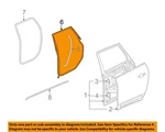 Gm Oem 09-17 Enclave Rear Components-door W'strip 20929649. Fixed Price $283.27.