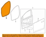Gm Oem 16-19 Volt Front Door Components-w'strip Body 84384252. Fixed Price $642.20.