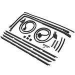 17 Pcs Door Tailgate Weatherstripping Seal Kit For Any 1978-1987 Chevy El Camino. Fixed Price $104.40.