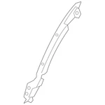 Genuine Land-rover Rear Weather-strip LR136811. Fixed Price $78.62.
