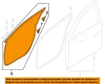 Mazda Oem 17-18 CX-5 Front-door Weather Strip Left KB7W59760A. Fixed Price $83.95.