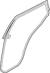 Genuine Infiniti 2009-2017 QX70 FX37 FX50 Surround Weather-strip 82830-1CA0C. Fixed Price $346.67.