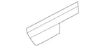 Genuine Bmw Upper Molding Seal 51-76-7-419-003. Fixed Price $10.91.