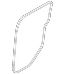 Genuine Ford Body Weather-strip DT1Z-6125324-D. Fixed Price $163.40.