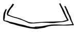 Crown Automotive 55395174K Door Glass Seal Kit Fits 97-06 Wrangler (tj). Fixed Price $163.33.
