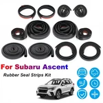 For Subaru Ascent Door Rubber Seal Strips Weather Draft Wind Noise Reduction G. Fixed Price $59.24.