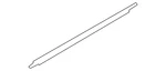 Genuine Audi Belt Molding 80A-853-763-G-3Q7. Fixed Price $344.40.