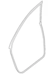 Genuine Nissan Surround Weather-strip 80830-3KA0D. Fixed Price $98.17.
