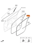 Genuine Brand New Front Door Body Side Rh Weatherstrip Kia Sportage 2021-2024. Fixed Price $77.94.