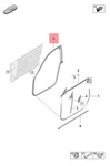 Genuine Porsche Taycan Y1A Door Seal Inner Left 9J1831721AY. Fixed Price $506.33.