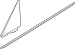 Genuine Infiniti Belt Molding 80821-5CA0A. Fixed Price $233.27.