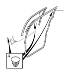 Volvo 31278569 Door Seal (left).. Fixed Price $402.52.