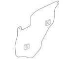 Genuine Honda Seal Rear Door Hole 72861-TR3-A00. Fixed Price $25.45.