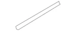 Genuine Nissan Door Shell Seal 82839-6CA0C. Fixed Price $14.16.