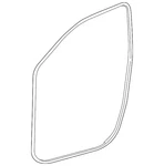 Genuine Lexus Surround Weather-strip 62312-0E140. Fixed Price $127.83.