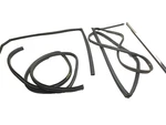 2012 Hyundai Sonata Rear Door Weatherstrip Seal & Molding Driver Side 4 Pcs Oem. Fixed Price $119.00.