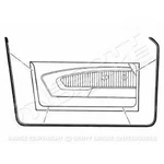 Pair Of Door Weatherstrips Fits 1964-66 Ford Mustang. Fixed Price $64.88.