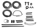 1987 Ford Mustang Lx Gt Convertible Super Weatherstrip Rubber Seal Kit 27 Pieces. Fixed Price $535.95.