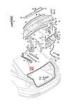 Audi Avant S6 Quattro A6L 488 4A2 4A5 Gasket For Flap 4K5827705C No Duties. Fixed Price $110.24.