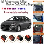 Door Rubber Seal Strips Weather Draft Wind Noise Reduction K For Nissan Versa. Fixed Price $59.98.