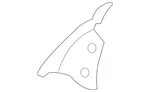 Genuine Ford Front Weather-strip 9S4Z-1520520-A. Fixed Price $16.19.