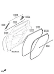 Genuine New Lh Rr Dr Parting W/strip Suits Kia EV6 Gt-line 2022-ONWARDS. Fixed Price $42.97.