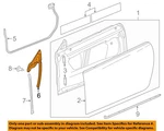 Gm Oem 11-15 Cts Door Components-front W'strip 22811633. Fixed Price $49.50.