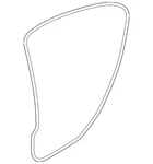 Genuine Bmw Surround Weather-strip 51-72-7-490-025. Fixed Price $219.50.
