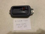 1994-1998 Toyota T100 3.4L Xtra Cab Passenger Right Front Gray Door Handle. Fixed Price $49.99.