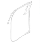 2021 Ford F150 Door Weather Strip Rubber Seal Oem Genuine New ML3Z-1825324-A. Fixed Price $139.99.