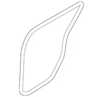 Genuine Nissan Weather-strip On Body 76924-6JF0B. Fixed Price $144.50.