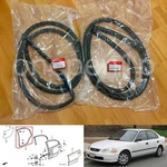 96-00 Genuine Honda Civic Ek 4D Dx Lx Sedan Rear Door Weatherstrip Rubber Seal. Fixed Price $119.00.