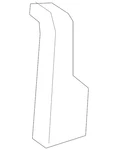 Genuine Ford Door Interior Trim Panel Insulator DT1Z-99044E84-D. Fixed Price $9.29.